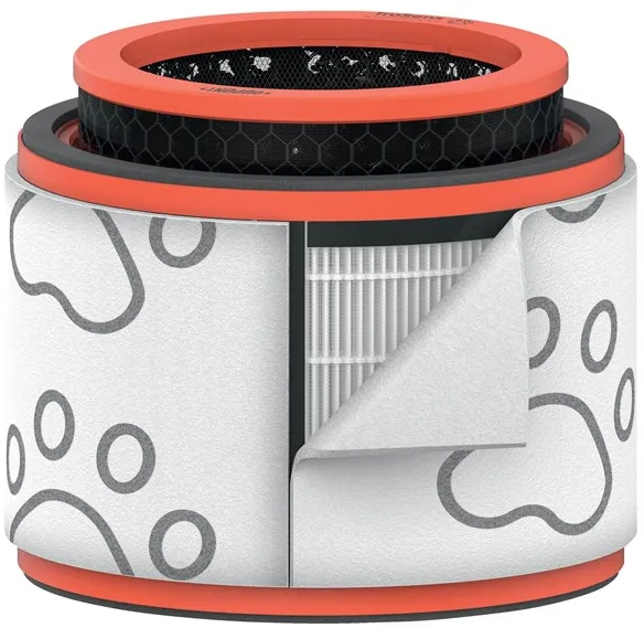 Leitz Pet 3-in-1 HEPA drum filter for TruSens Z-2000/Z-2500 medium air purifier